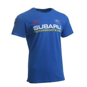 SUBARU Motorsports USA KUHL Bravado Team Rally STI Short Sleeve Racing Cotton